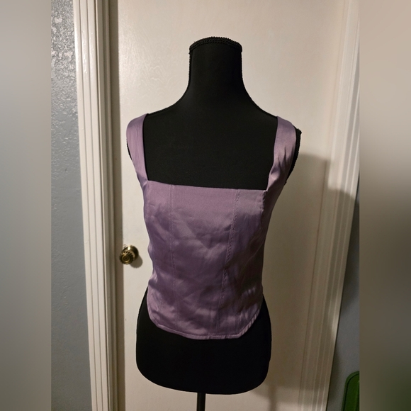 wild fable Tops - Wild Fable Purple Crop Top Size L